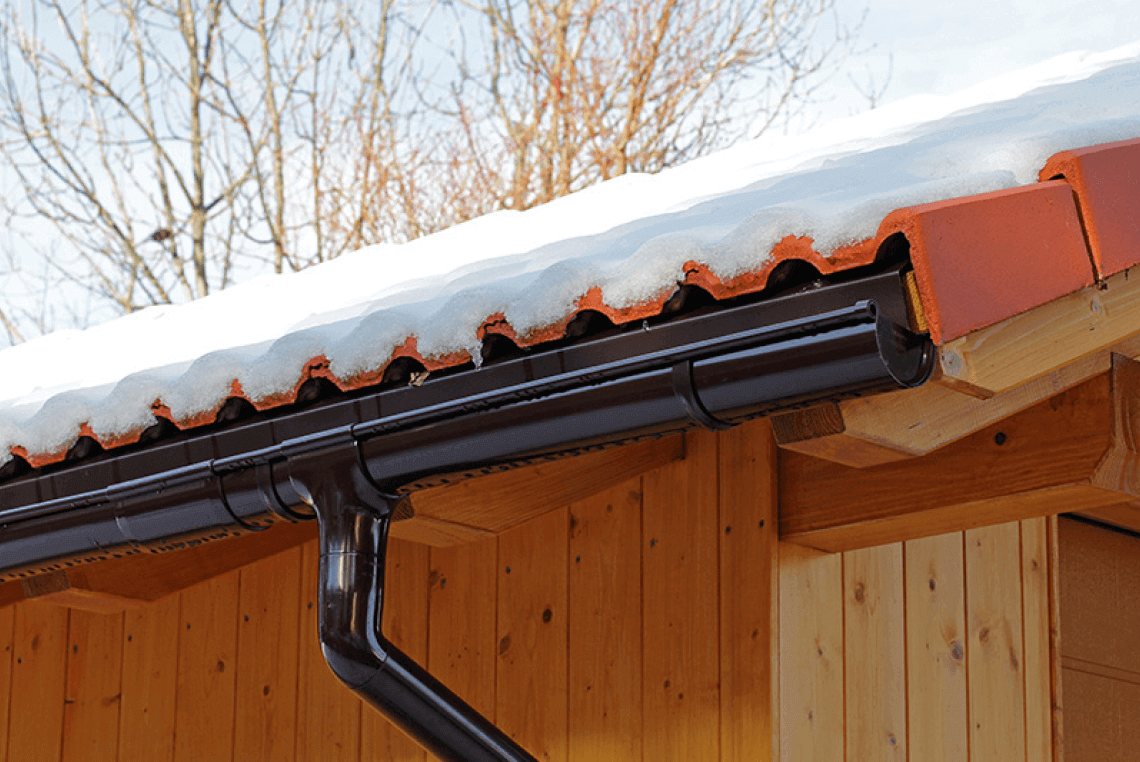 Snow Covered Roof